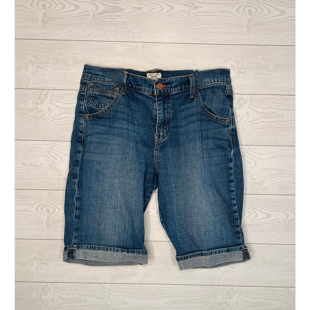 Levi's 515  Bermuda Denim Shorts Blue Women's Size 8